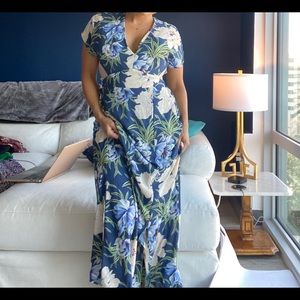 Beautiful maxi flower dress